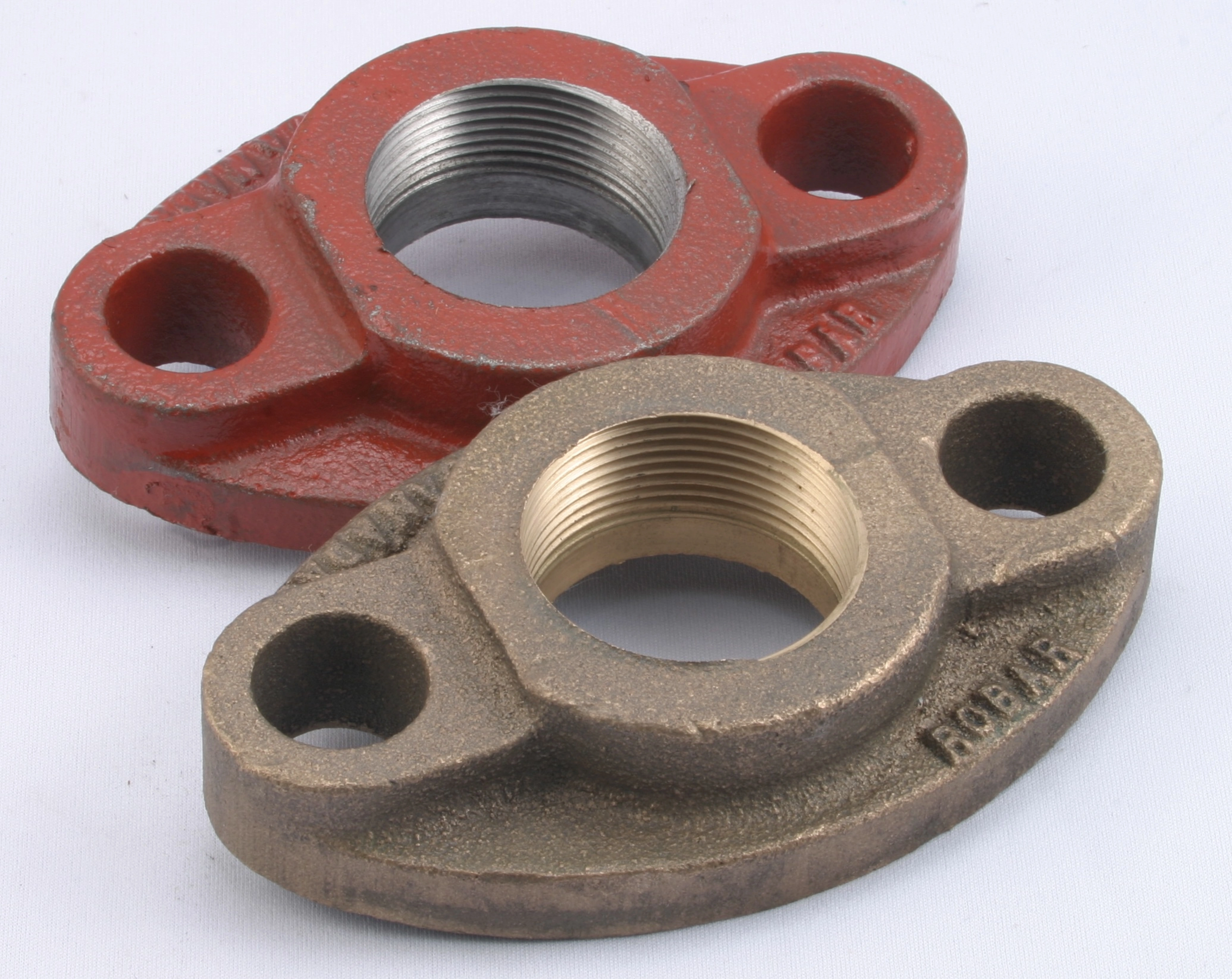 Meter Flanges – Brass and/or Ductile — enhanced product photograph